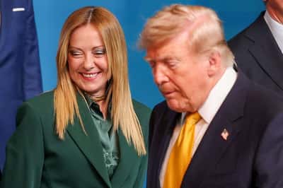 Image for Italy's Meloni says no regrets over trying to woo Trump