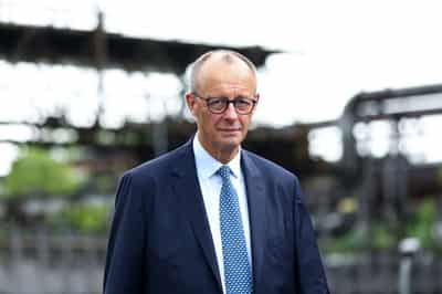 Image for Germany's Merz: will negotiate steel export quotas with US