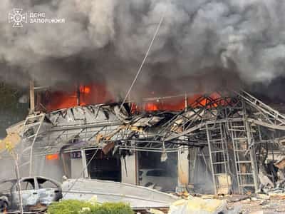 Image for Russian attack kills two in Ukraine's Zaporizhzhia, governor says