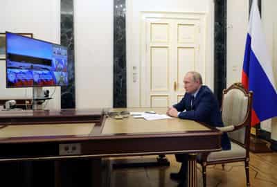 Image for Russia says it successfully tested its new Sarmat strategic nuclear missile