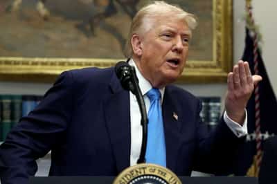 Image for Trump orders nuclear submarines moved after Russian 'provocative statements'