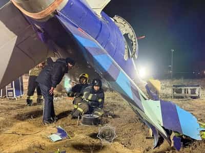 Image for Kazakhstan’s senate chief: cause of Azerbaijan Airlines plane crash unknown for now