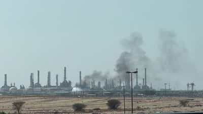 Image for Yemen's Houthis say they attacked Aramco facility in Riyadh with missiles, drones