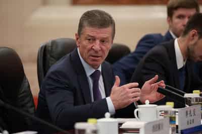 Image for Kremlin says Dmitry Kozak, deputy head of Russia's presidential administration, has resigned