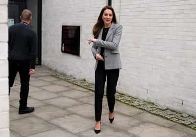 Image for UK royal Kate shown in first video since surgery, Sun says