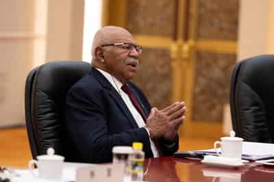Image for Fiji says China military base not welcome as Pacific islands steer between superpowers