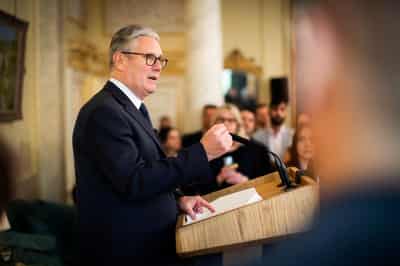 Image for UK will cancel a planned rise in motor fuel tax, PM says