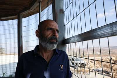 Image for Palestinians in Qusra say they have faced militant settler attacks for months