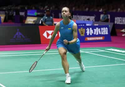 Image for Badminton-Ukrainian shuttlers voice pain of war at World Championships