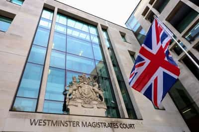 Image for Three men in UK court accused of targeting opponents of Pakistan's government