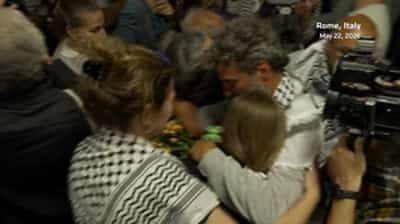 Image for Freed Gaza flotilla activists allege Israeli abuse including rape