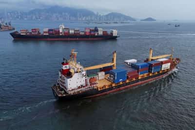 Image for Global container shipping volume to fall 1% on Trump trade policies, Drewry says