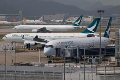 Image for Airline shares fall as US-Iran conflict disrupts travel, raises oil prices