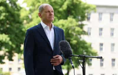 Image for Germany&#8217;s Scholz says G7 deal can be &#8216;good story&#8217; for low-tax Ireland
