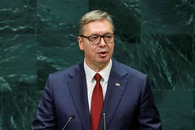 Image for Serbia's President Vucic resigns, paving way for early elections