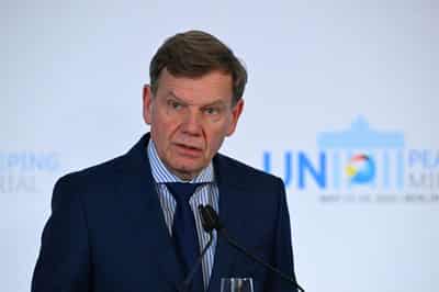 Image for German foreign minister warns countries can't fill gap if U.S. pulls UN peacekeeping funding