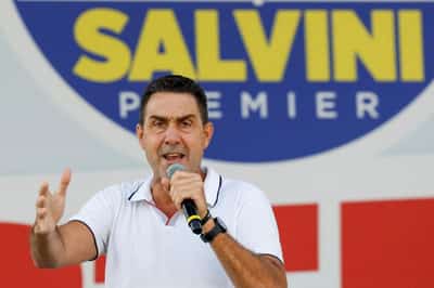Image for Ex-general quits Italy's League party, posing problem for Meloni