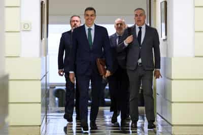 Image for Spanish PM Sanchez defends party financing in Senate grilling over graft scandals