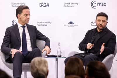 Image for NATO's Rutte says Russians suffering 'crazy losses' in Ukraine