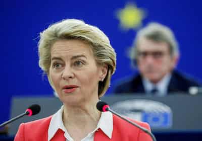 Image for EU leaders urge unfettered probe into origins of COVID-19