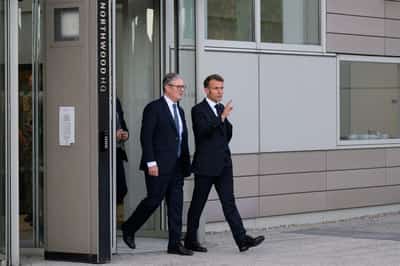 Image for Macron says record illegal Channel crossings point to Brexit failure