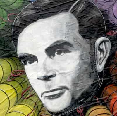 Image for Britain&#8217;s spy agency honours codebreaker Turing in giant artwork