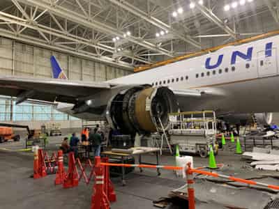 Image for United 777 plane flew fewer than half the flights allowed between checks &#8211; sources