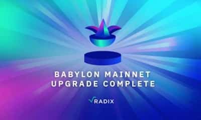 Image for Radix Babylon Upgrade Marks New Era for Web3 User and Developer Experience