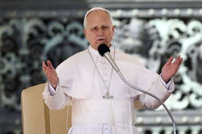 Image for Pope Leo laments that Iran war 'getting worse and worse'