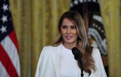 Image for Melania Trump sends letter to Putin about abducted children