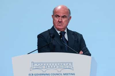 Image for ECB's de Guindos says bank valuations show supervisory approach is right