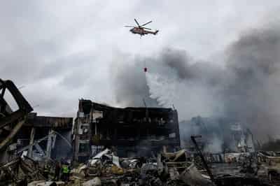 Image for Ukraine plans $44 billion claim against Russia for wartime emissions