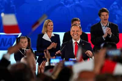 Image for Polish eurosceptic Nawrocki expected to win presidential vote, news website Onet says
