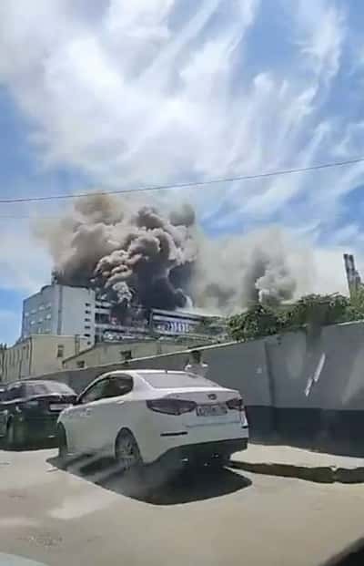 Image for Ukraine says it struck Russian missile electronics plant