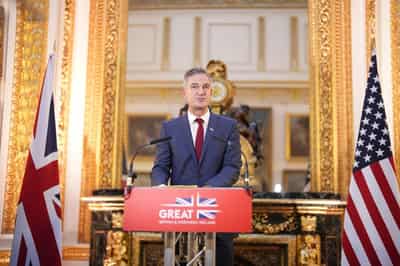 Image for UK trade minister aims for Washington trip by end of the year