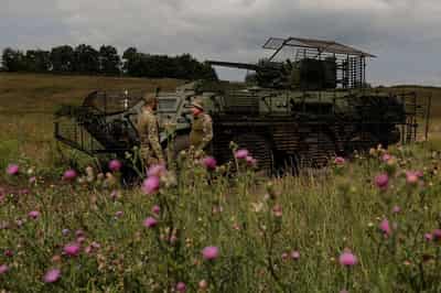 Image for Ukraine, sidelined in Trump-Putin summit, fights Russian grab for more territory
