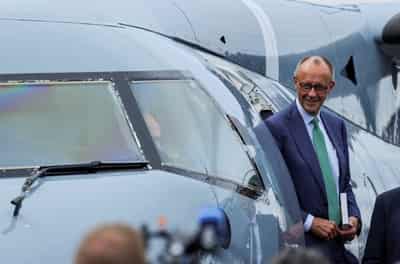 Image for Germany's Merz says new Franco-German air defence data project to be outlined by July
