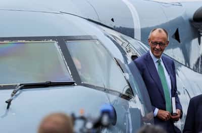 Image for Germany's Merz says new Franco-German air defence data project to be outlined by July