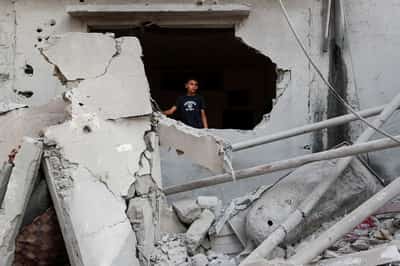 Image for Gaza truce talks faltering over withdrawal; 17 reported killed in latest shooting near aid