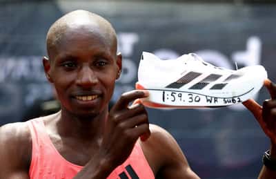 Image for Athletics-Adidas innovation underpins Sawe's historic sub‑two marathon in London