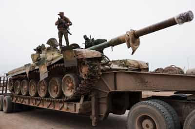 Image for Kurdish commander calls on US to 'intervene forcefully' in Syria clashes