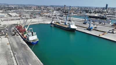 Image for Syria receives first shipments at pier previously used by Russia