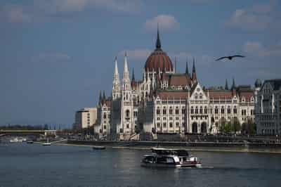 Image for Near-record low water levels disrupt tourism on Danube