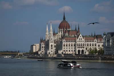 Image for Near-record low water levels disrupt tourism on Danube