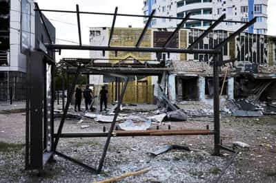 Image for Russia resumes gas flow to Germany with cutback; 3 killed in Kharkiv market shelling