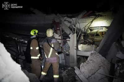 Image for Russian drone attack injures five in Ukraine's Odesa, officials say