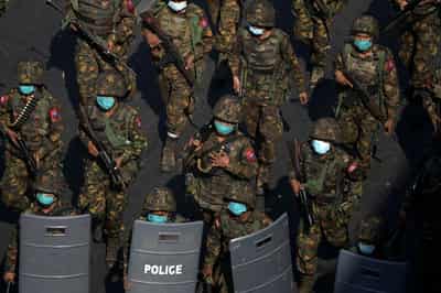 Image for Human‑wave attacks and drones: How Myanmar's junta is fighting back