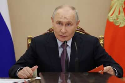Image for Putin says Russia, North Korea coordinating on regional security, KCNA reports