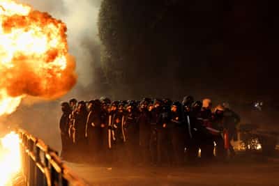 Image for Violent protests break out in Albania over allegations of government graft