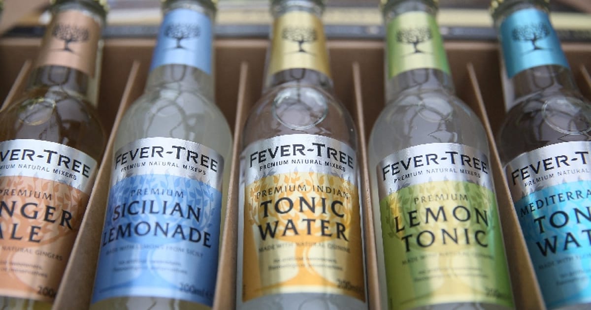 Fever-Tree Drinks' half-year profit rises on favourable weather